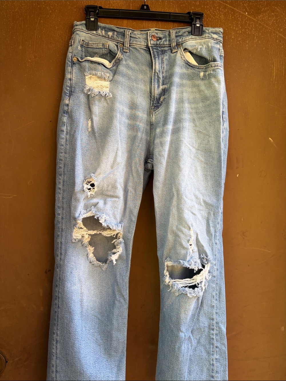 Arizona Jean Company Highest-Rise Vintage Straight Jeans - Light Blue